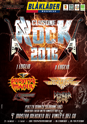 Clusone Rock 2016 locandina